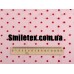 Ткань Стрейч Сетка Флок Горох 5мм ( Красный) 2138 Ткань Стрейч Сетка Флок Горох 5мм ( Красный) 2138